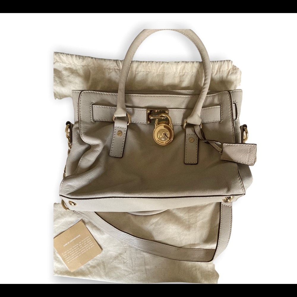 Hamilton 🎁 Michael Kors Cream hand bag
